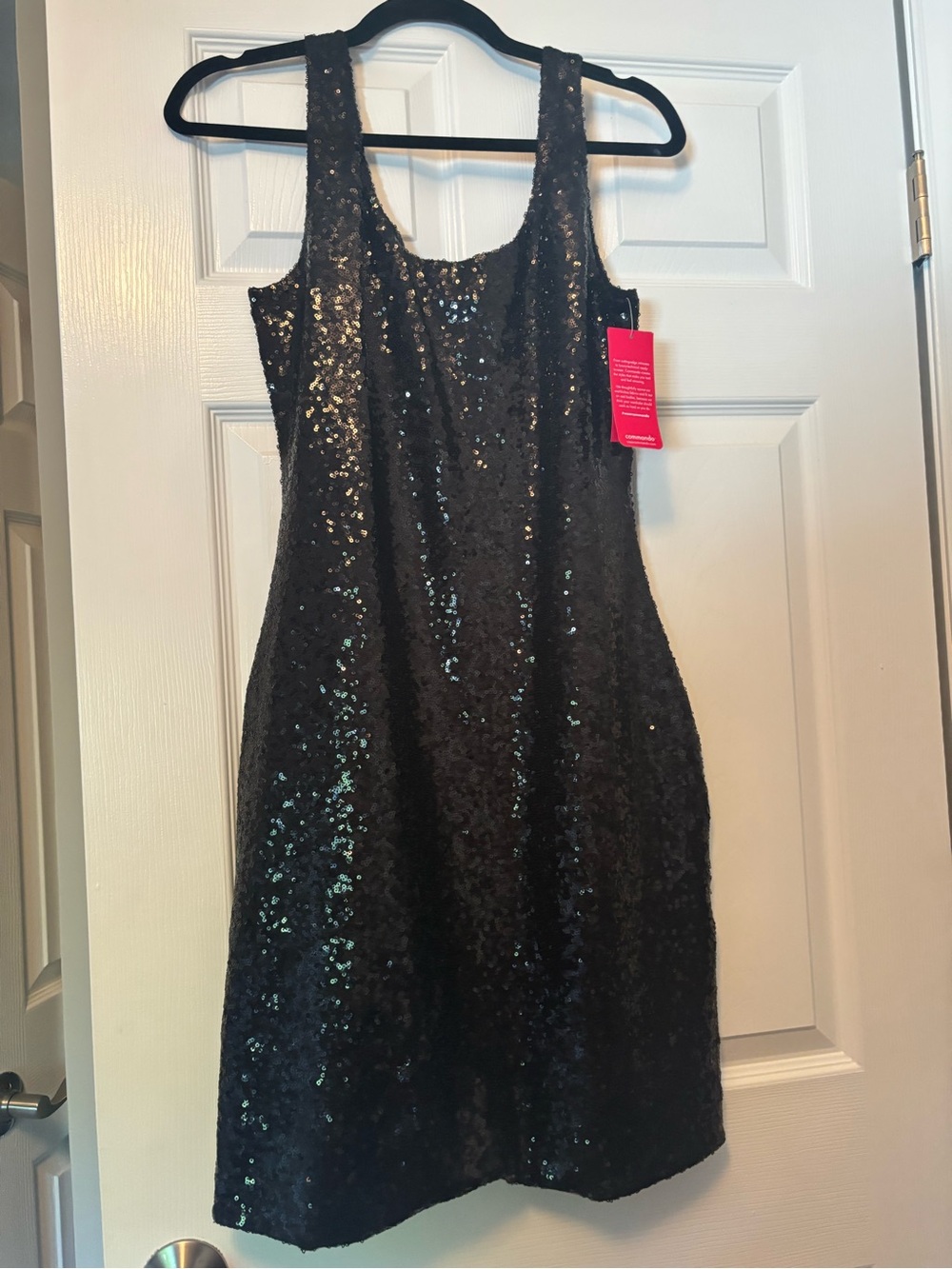 Commando black sequin dress